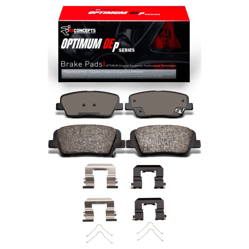 Hyundai Equus Brake Pads - Rear - R1 Concepts - Optimum OE - `11-`17